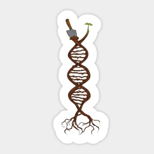 Gardening is in my DNA Sticker